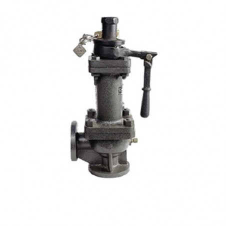 Leader C.S.Single Post Safety Valve Flanged IBR