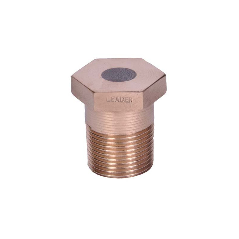 Leader Bronze Fusible Plug Single piece design