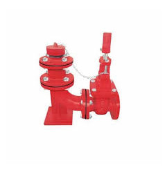 Kartar RED COLOUR Cast Iron Sluice Valve