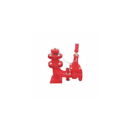 Kartar RED COLOUR Cast Iron Sluice Valve