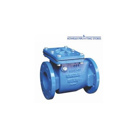 Kartar RED COLOUR Ductile Iron Non Return Reflux Valve