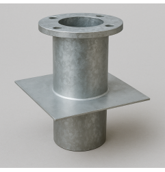 Hot Dip Puddle Flange