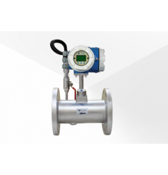 VORTEX FLOW METER with Wafer type Connecon- Temperaure & Pressure Compensaon
