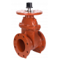 RED COLOUR D.I. Resilient Soft Seated Gate Valve
