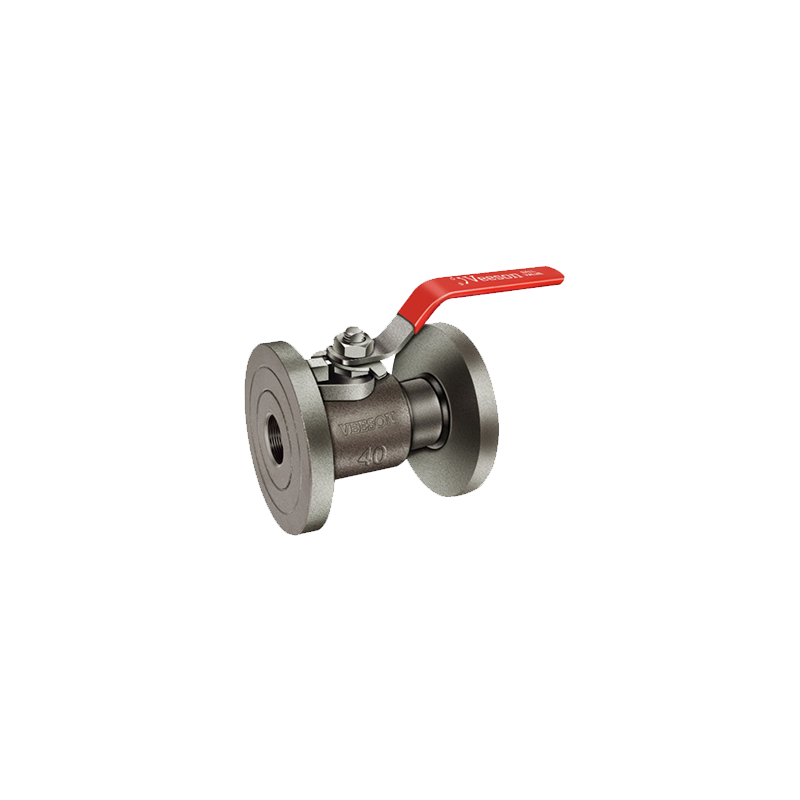 Veeson CI Ball Valve - SS Ball - Flanged