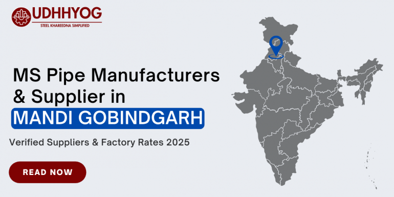 MS Pipe Manufacturers & Supplier in Mandi Gobindgarh