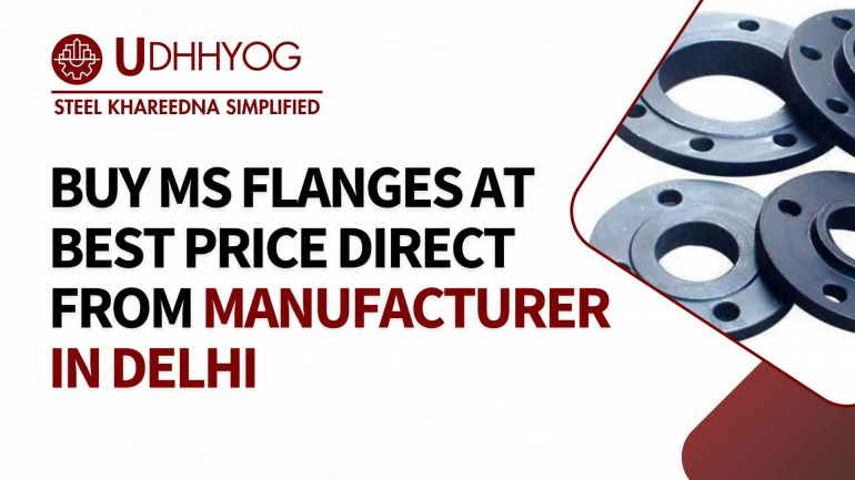 Buy MS Flanges at Best Price Direct from Manufacturer in Delhi