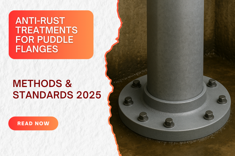 Puddle Flange in Sewage & Drainage Systems – 2025 Guide